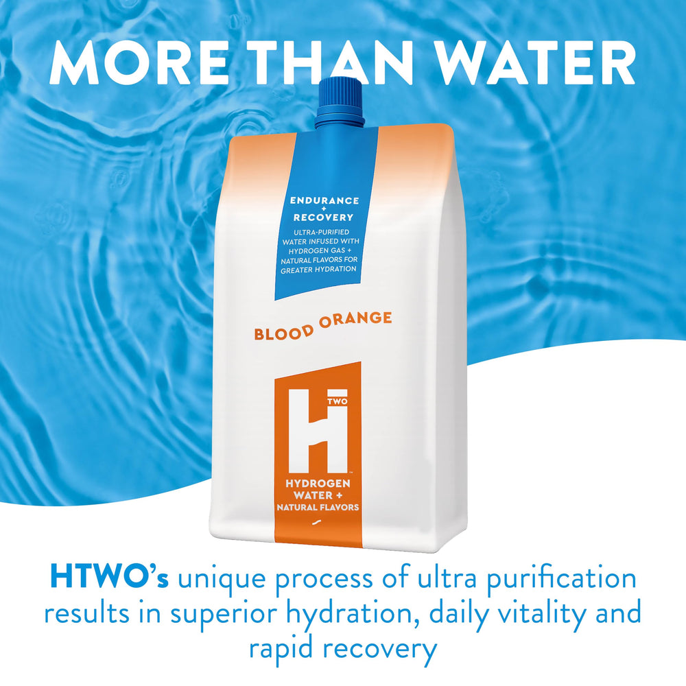 HTWO pouch with sealed cap closeup highlights durable travel-ready hydration