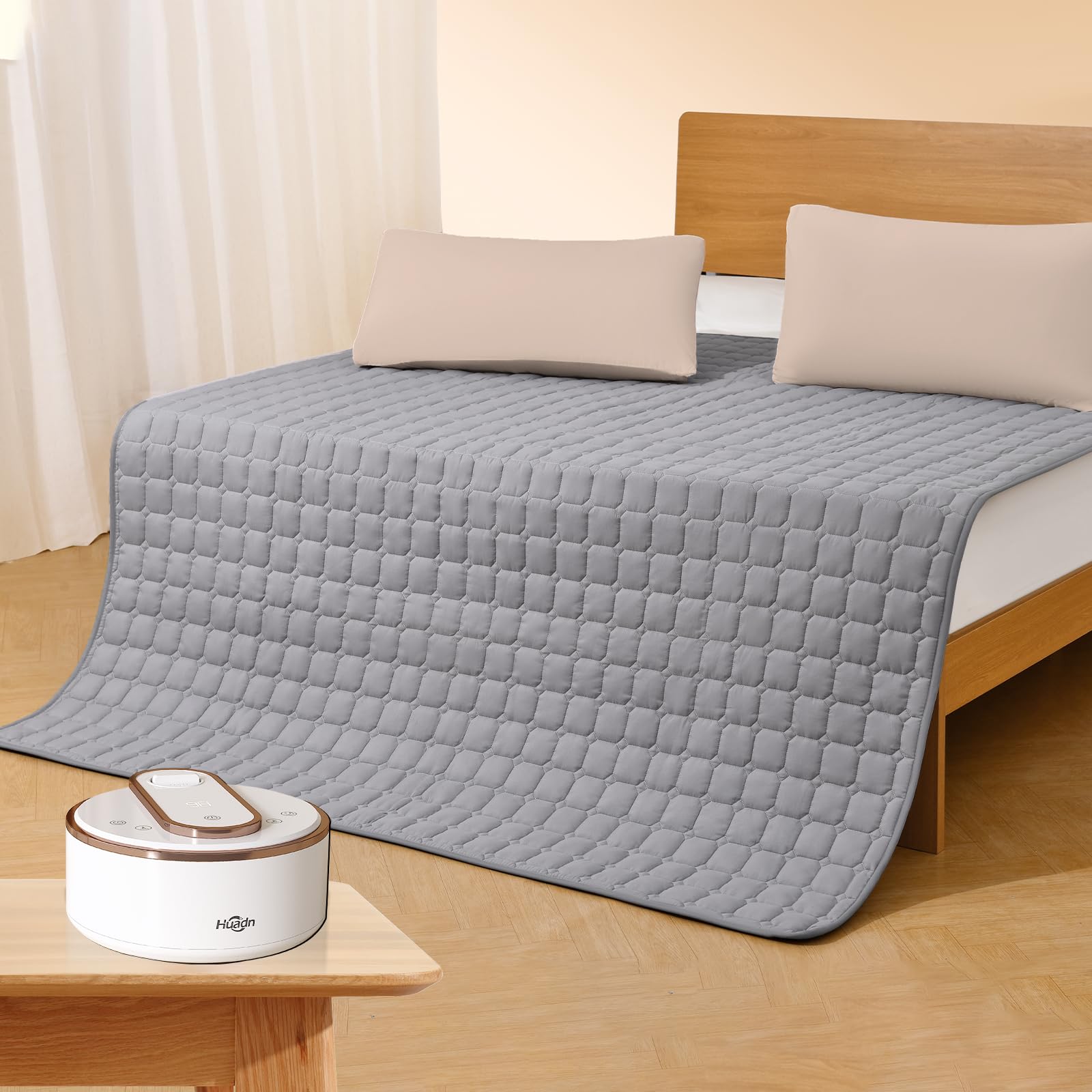 Huadn soft material cover enhances comfort and bedroom aesthetics.