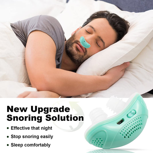 Hualai mini travel snore solution highlights portable comfort for bedtime.