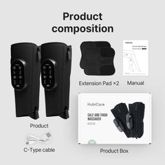 Compact HubiCare storage case for travel and gym bag convenience.