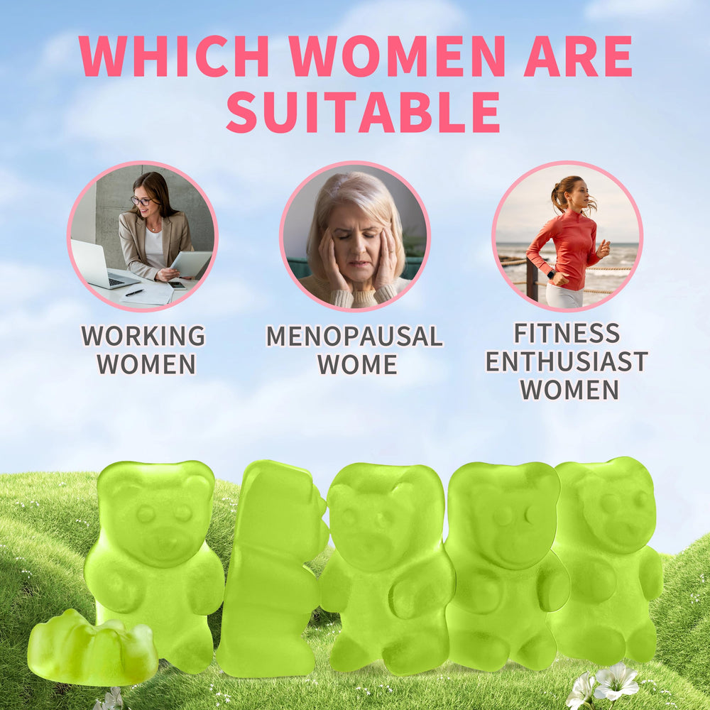Hudetex vegan cortisol gummies plant based formula for daily use