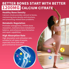 Hudetex high-bioavailability calcium citrate formula aids absorption.