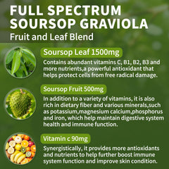 Hudetex Soursop liquid drops poured into water for an easy daily ritual