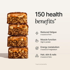 Huel bar pictured on desk for quick workday energy.