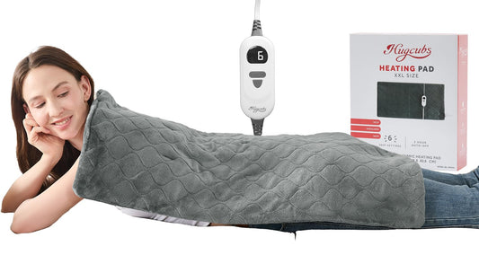 HugCubs XL heating pad full coverage 17x33 inches for broad warmth