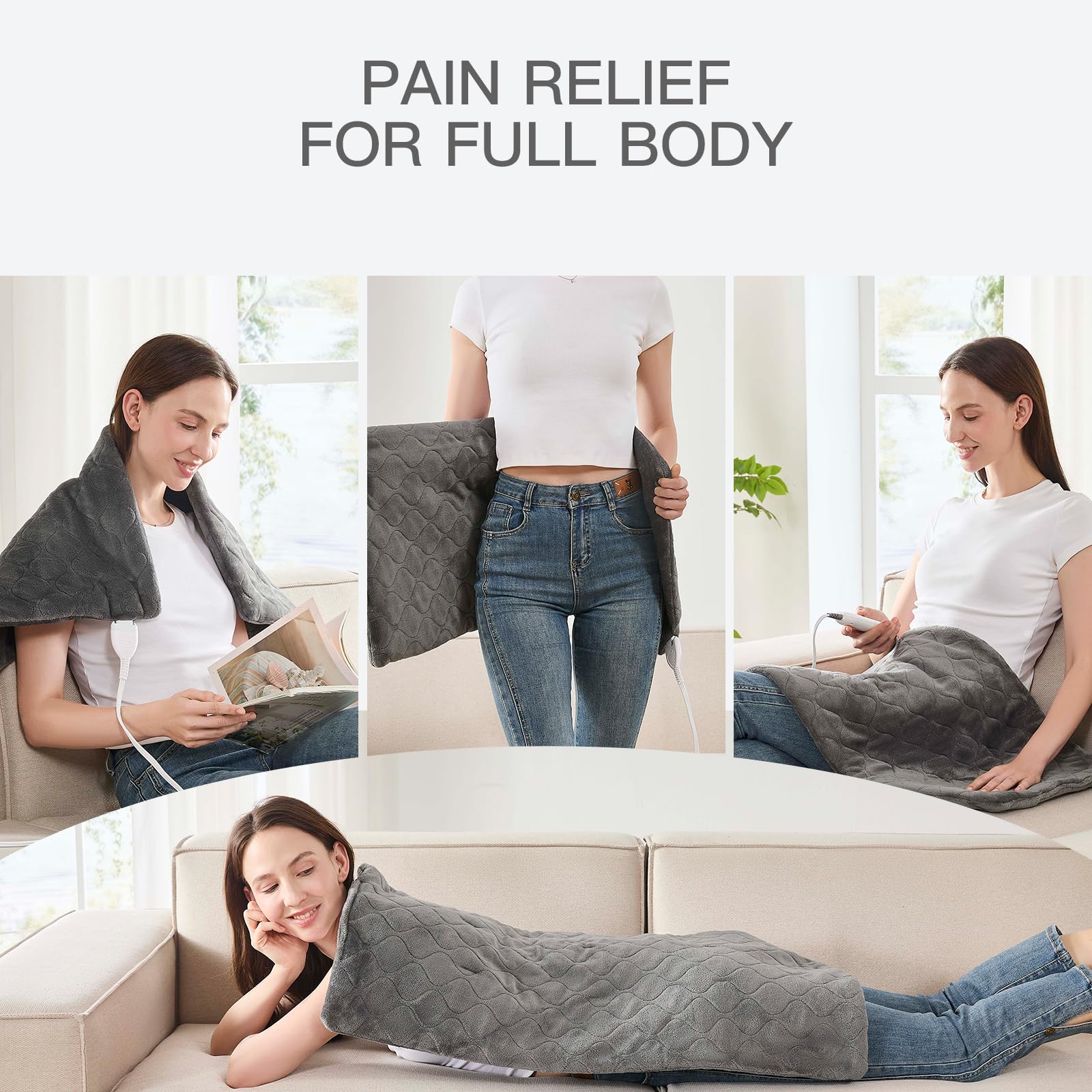 HugCubs XL heating pad storage bag for convenient storage