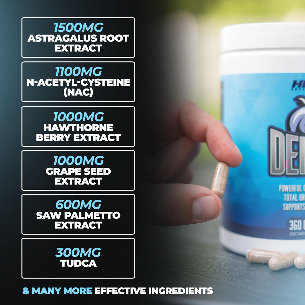Huge Supplements Defend Cycle Support ingredient panel highlighting components