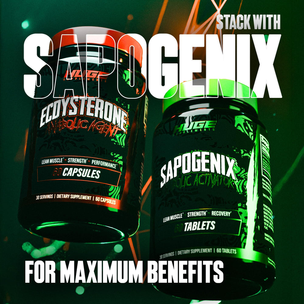 Huge Supplements Ecdysterone purity seal signaling rigorous testing and quality.