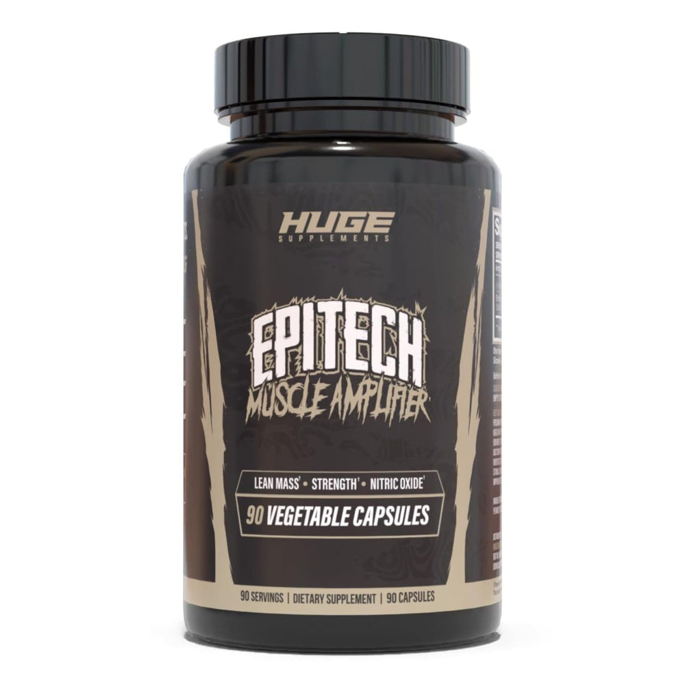 Huge Supplements Epitech Epicatechin bottle ready for daily endurance and recovery support.