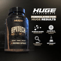 Huge Supplements Epitech Epicatechin cGMP-certified seal signals quality and consistency.
