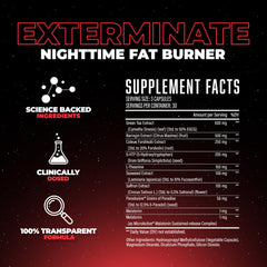 Huge Supplements Exterminate Night Time craving reduction concept for late-night control
