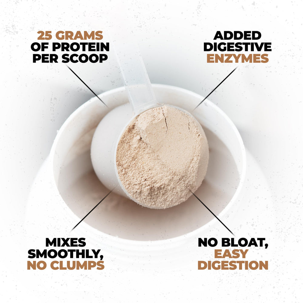 Huge Supplements Huge Whey shake glass with smooth mixability.