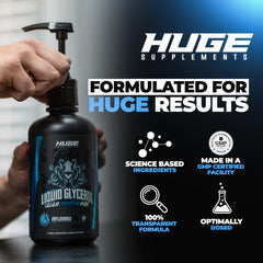 Huge Supplements Liquid Glycerol can be stacked with Wrecked or Pump Serum.