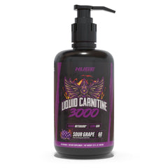 Huge Supplements Liquid L-Carnitine 3000 with pump-top for mess-free daily dosing.