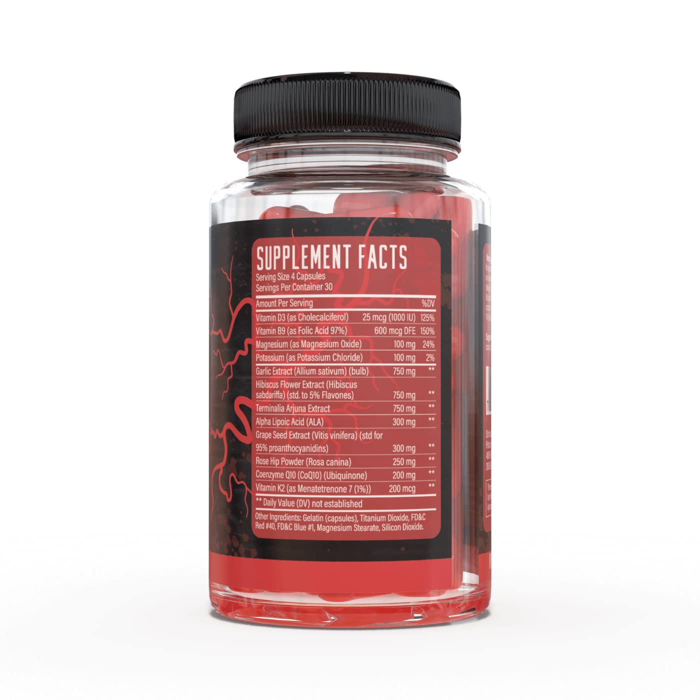 Huge Supplements Vital capsules closeup highlighting garlic and CoQ10 for everyday vitality.