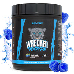 Huge Supplements Wrecked fast-acting caffeine boost for quick energy