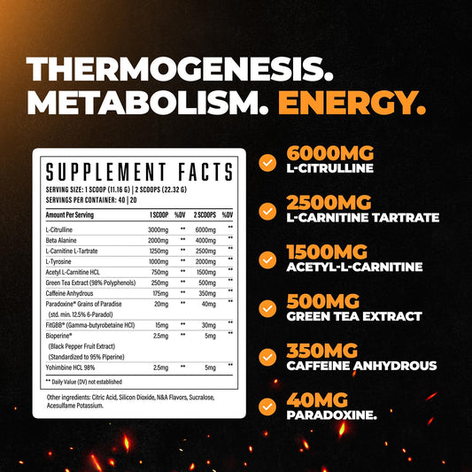 Huge Supplements Wrecked Inferno label and ingredients highlighting transparency and quality.