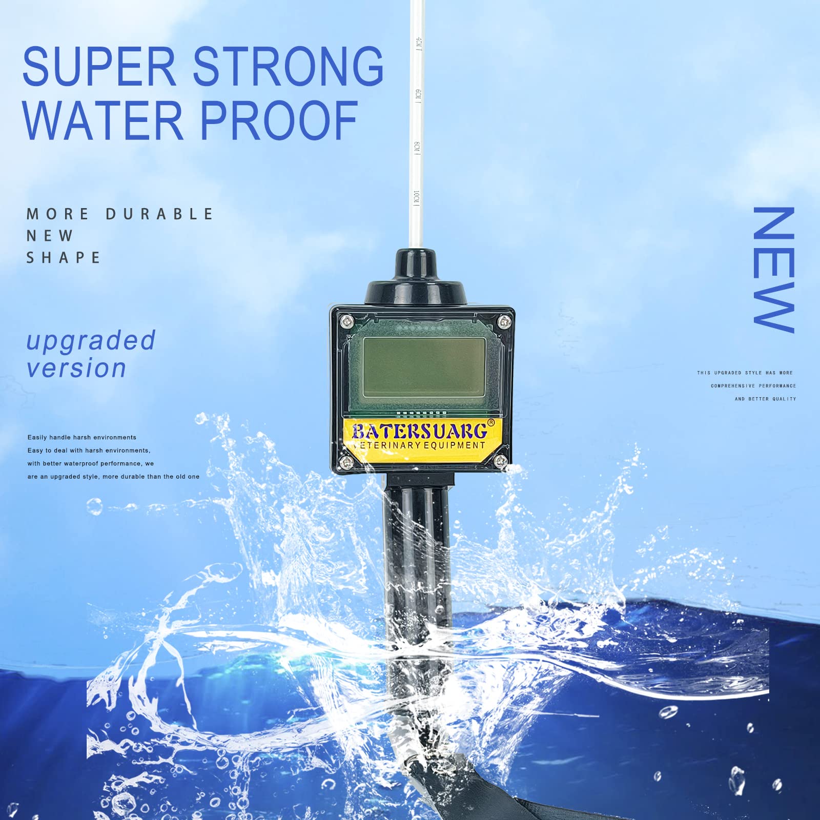 Battery-powered handle enables portable testing anywhere