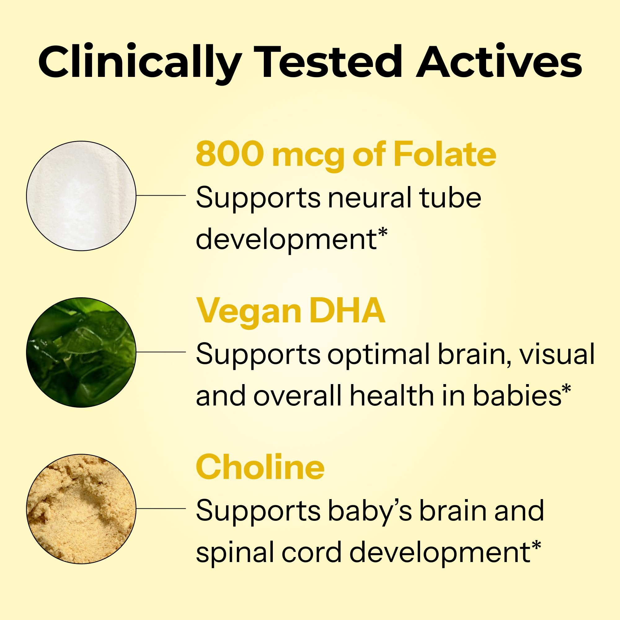 HUM Complete Prenatal folate 800 mcg focus for early pregnancy nutrition