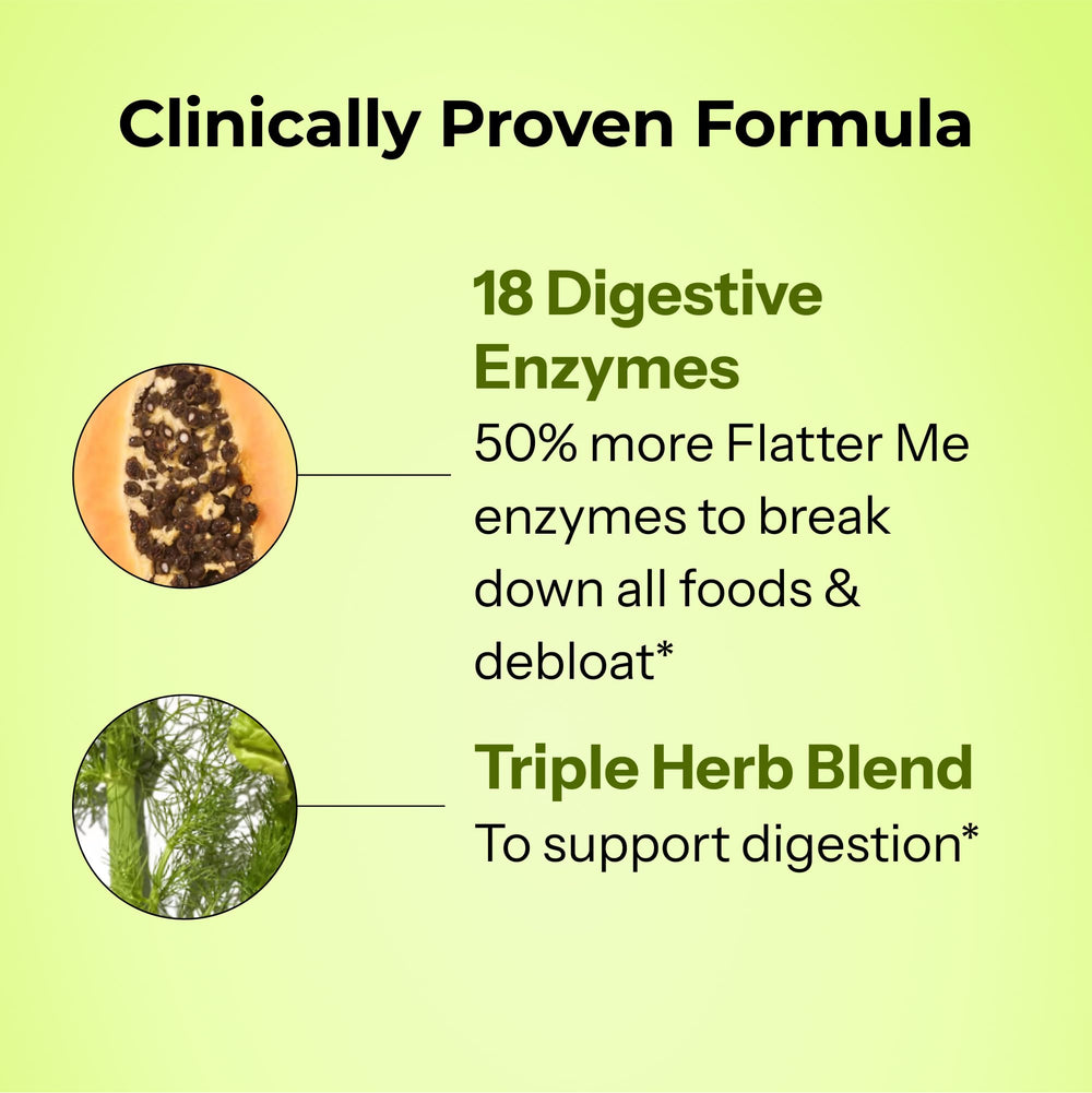 HUM Flatter Me label closeup highlighting ingredients
