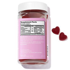 Chasteberry illustration emphasizes traditional cycle-support ingredient in HUM gummies.