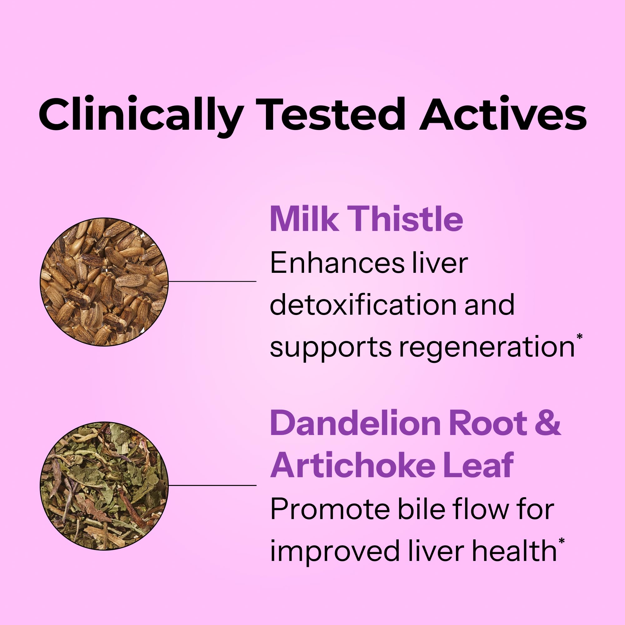 HUM Wing Man milk thistle ingredient close-up signaling antioxidant liver support.