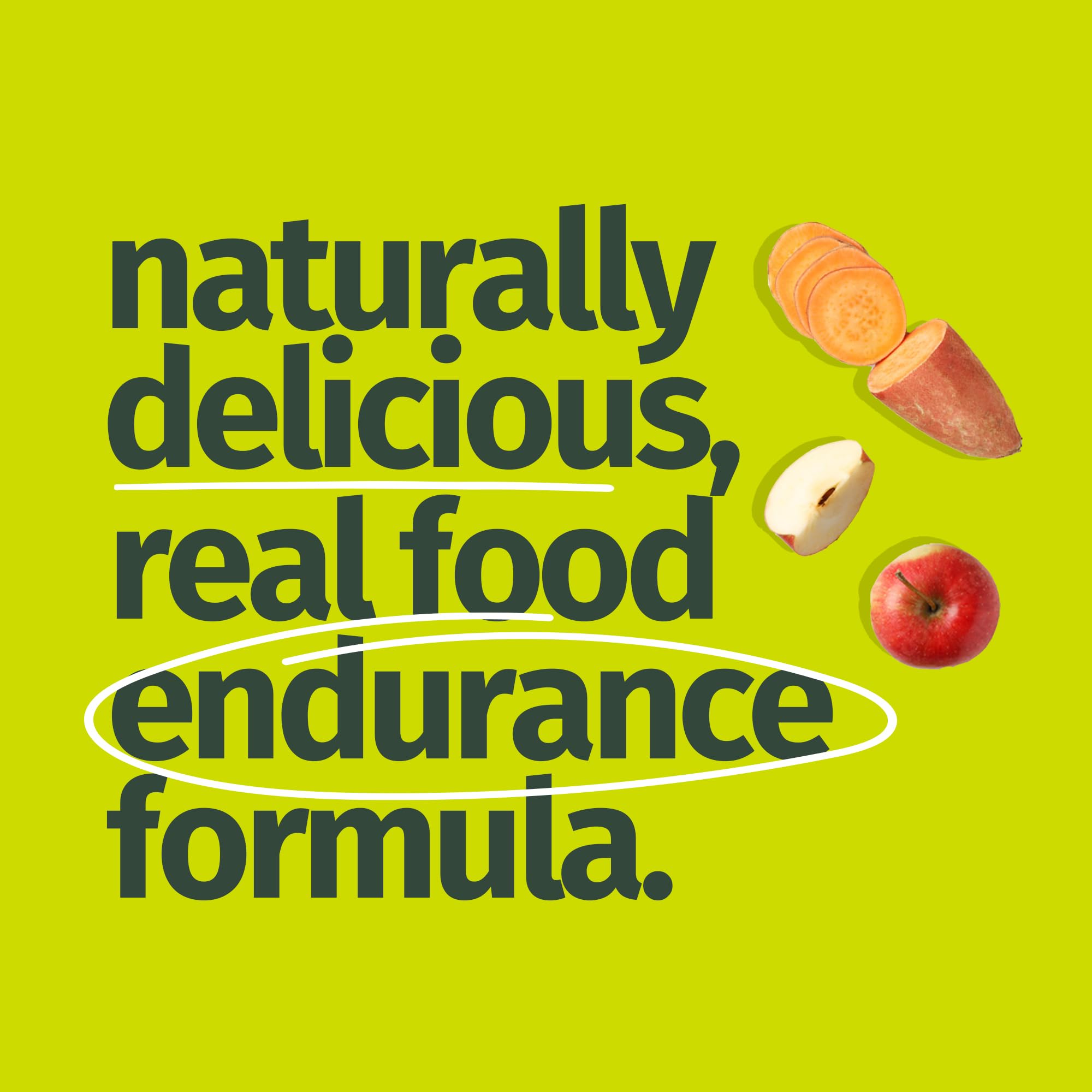 HÜMA CHIA ENERGY GEL Apple Pie pack front for training convenience
