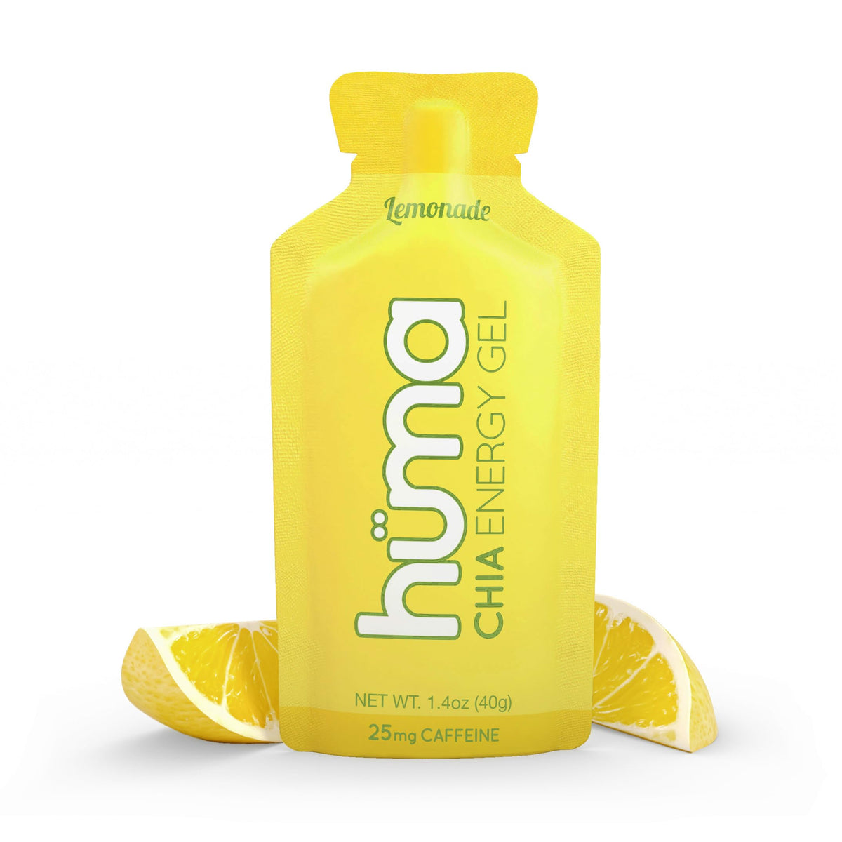 HÜMA CHIA ENERGY GEL lemonade bottle for steady energy during workouts