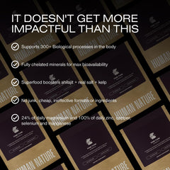 Human Nature Fine Tune label detail communicates purity and natural ingredients.