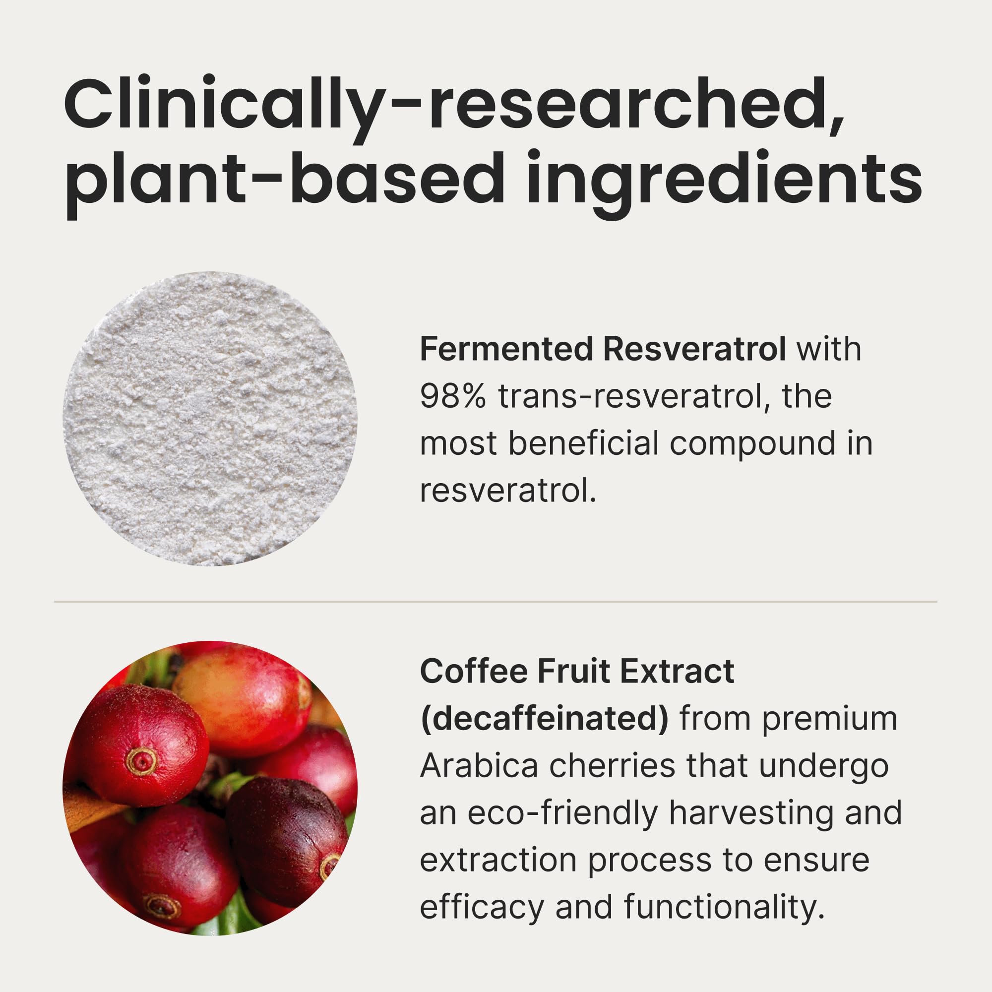 Humann SuperBeets decaffeinated label indicating caffeine-free formula
