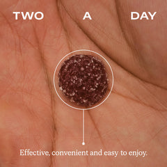 Daily-serving imagery reinforces a simple routine with Humann SuperBeets Heart Gummies