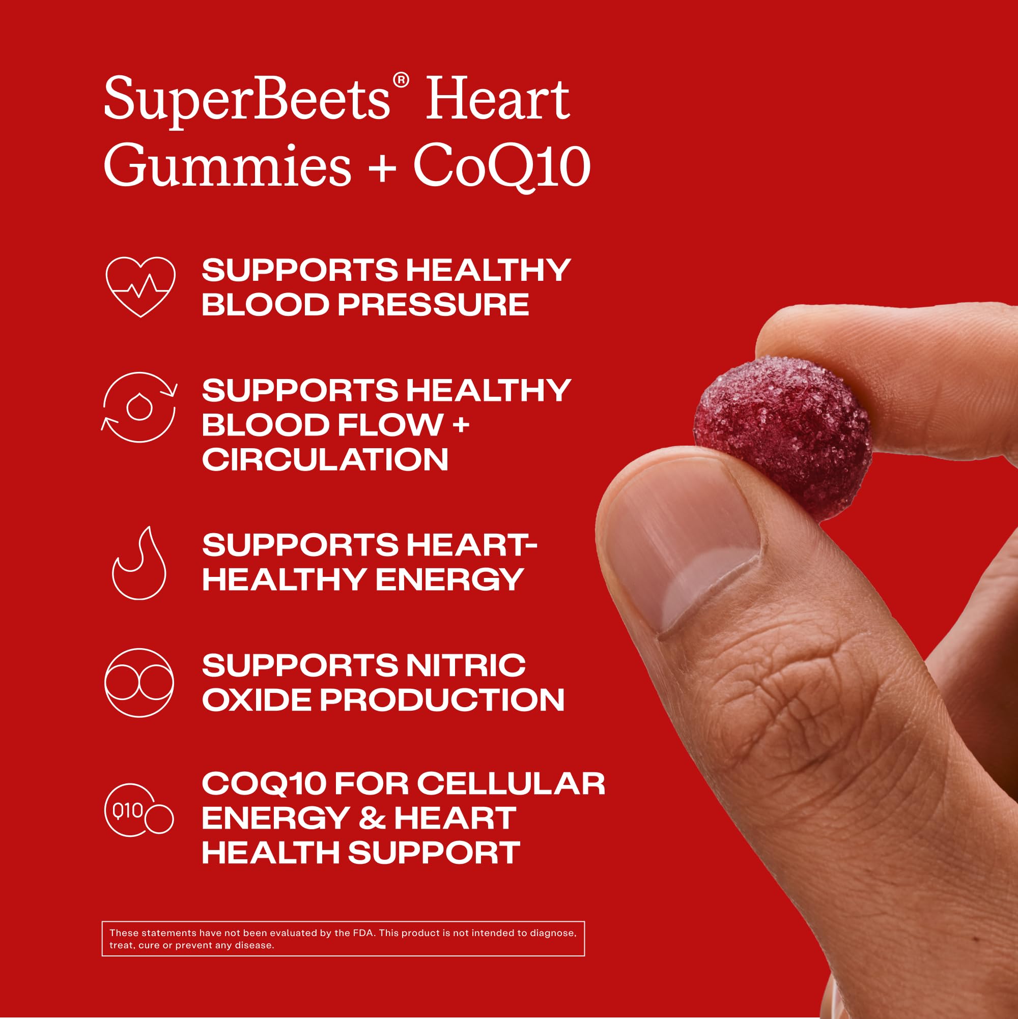 Humann SuperBeets vegan pectin cubes emphasize a clean, plant-based gummy experience