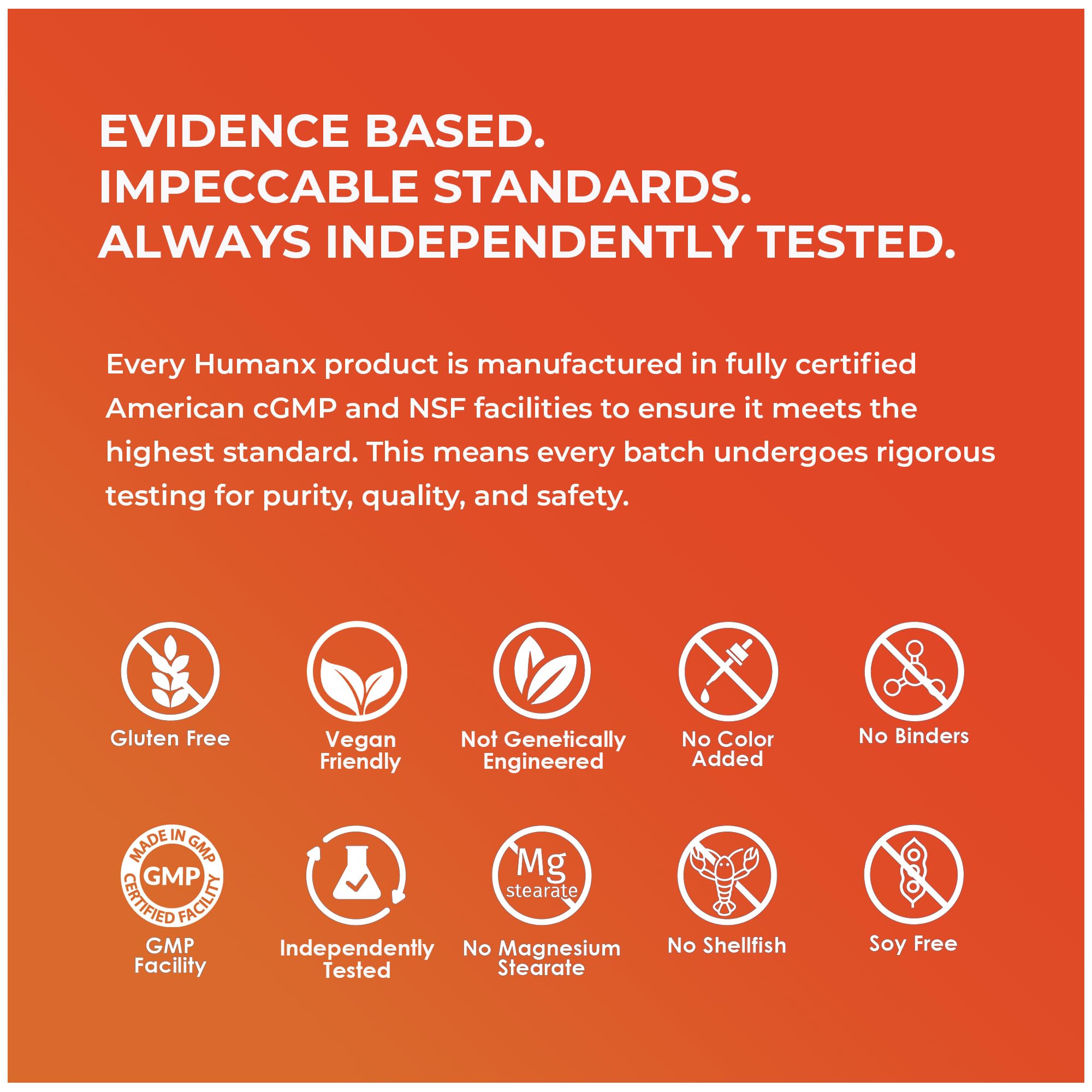 HUMANX Cistanche+ packaging on shelf signaling USA-made quality