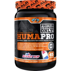 Humapro Rocket Pop protein powder tub for post-workout recovery