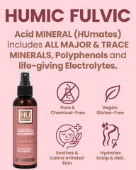 HUmineral electrolyte-rich spray refreshing skin with balanced minerals