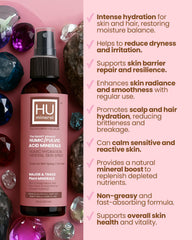 HUmineral plant-based minerals in bottle for daily hydration