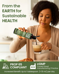 Humineral bottle with eco-friendly packaging