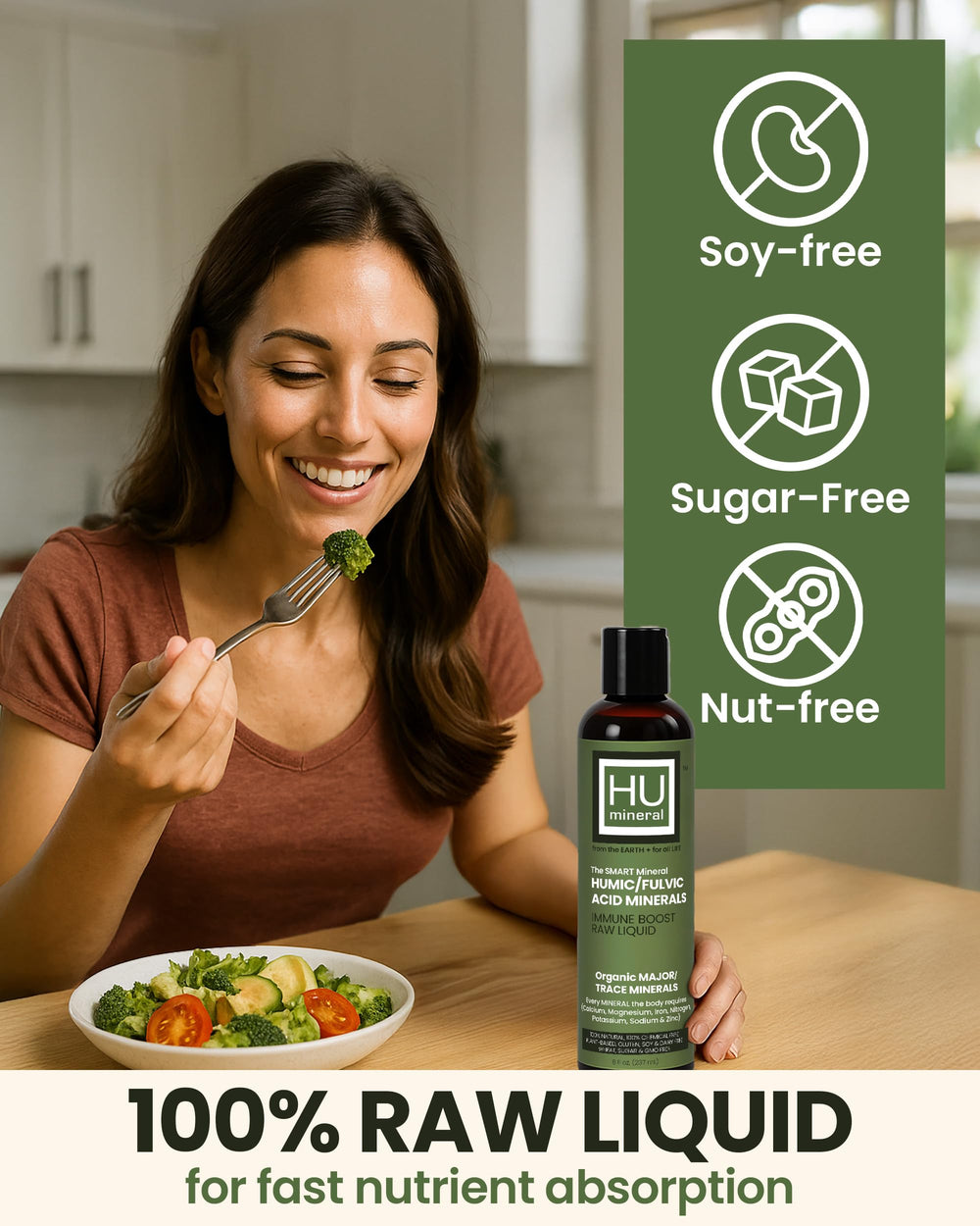 Humineral label highlights third-party purity testing