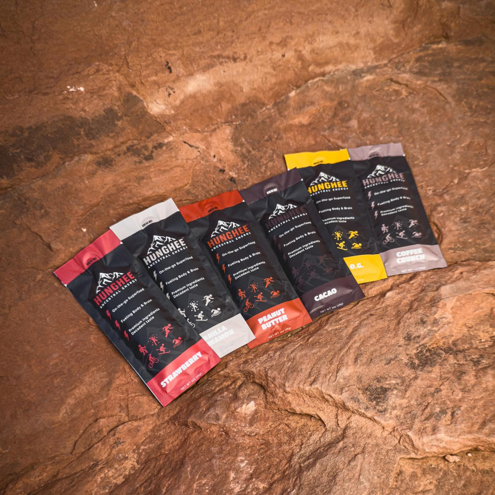 Hunghee Ancestral Energy for hiking and backpacking fuel.