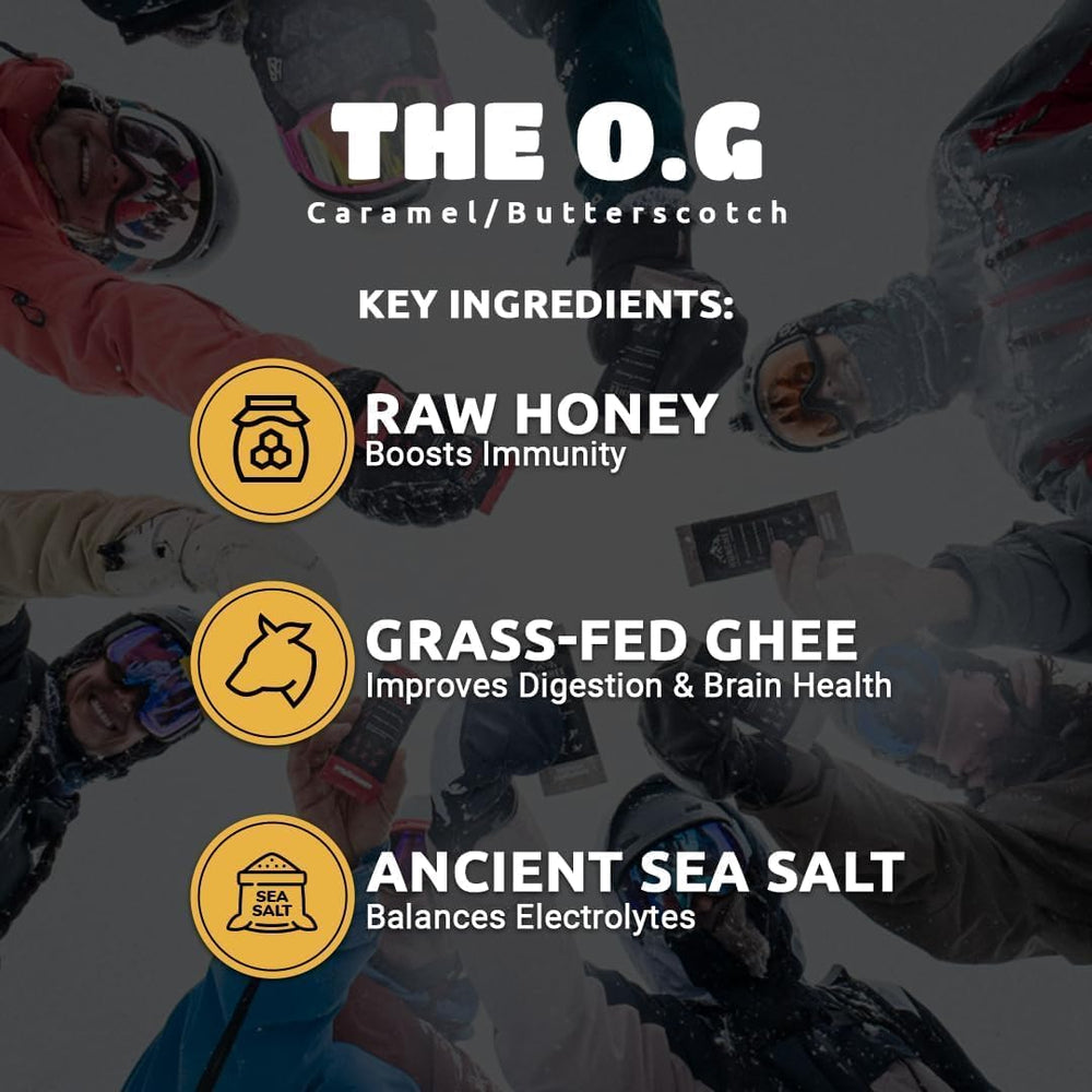 Hunghee energy packets, 1-ounce size, ready for runners and hikers