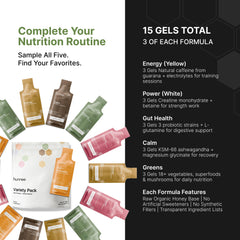 Hunnee Greens formula offers organic vegetables and adaptogens for daily nourishment.