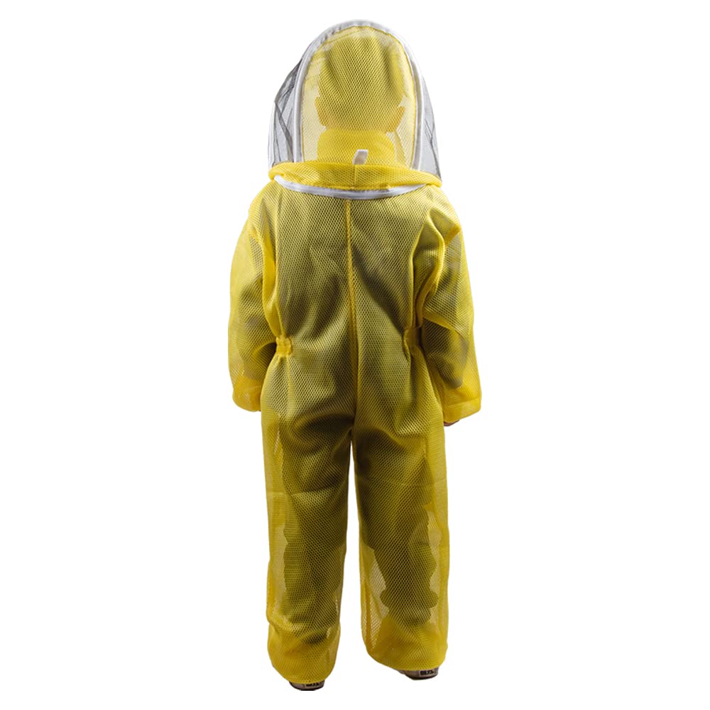Cotton fabric keeps HunterBee Kids suit lightweight and breathable.