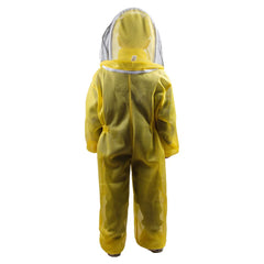 Cotton fabric keeps HunterBee Kids suit lightweight and breathable.