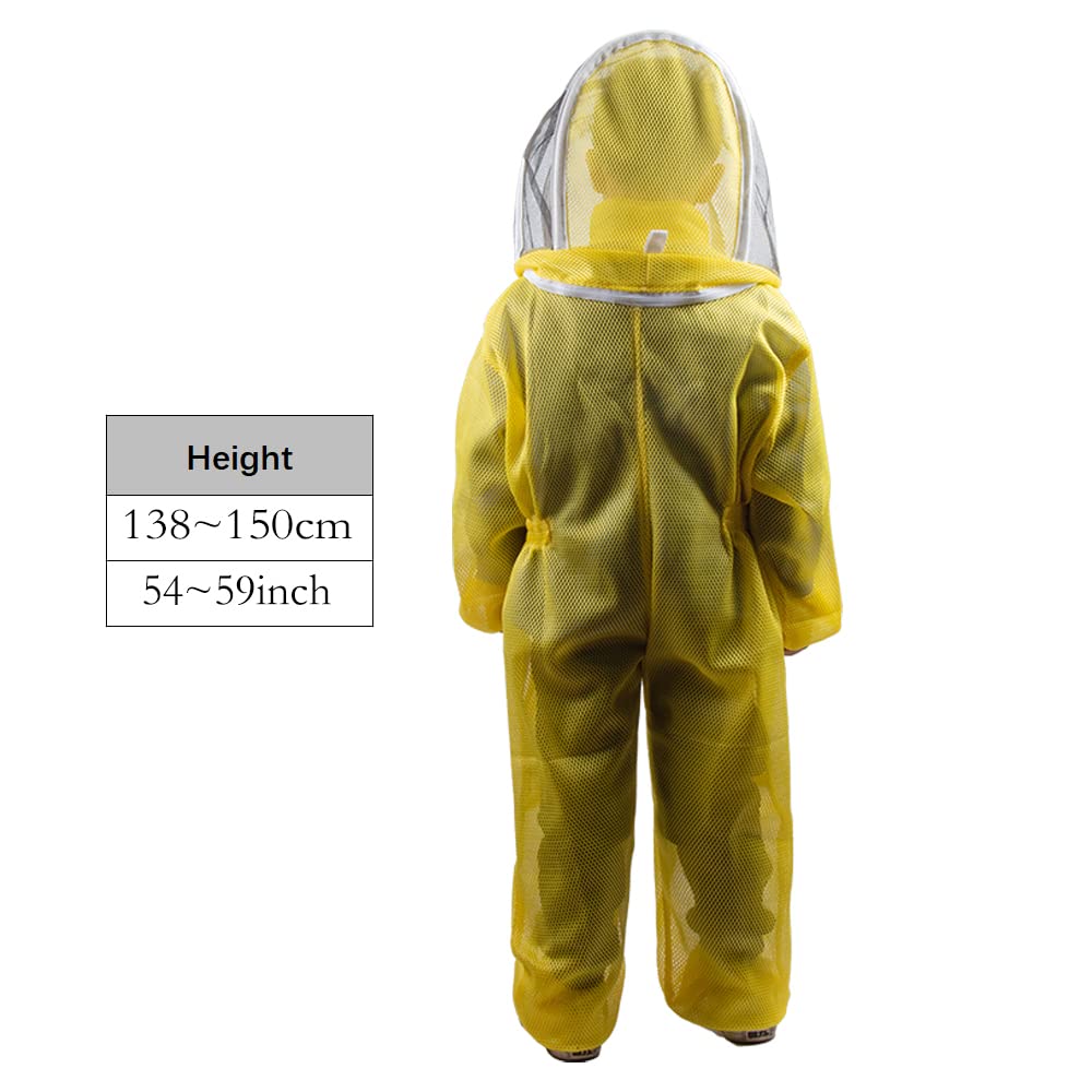 Elastic cuffs on HunterBee Kids suit seal wrists and ankles.
