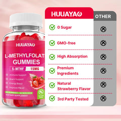 HUUAYAO packaging highlighting non-GMO and gluten-free features