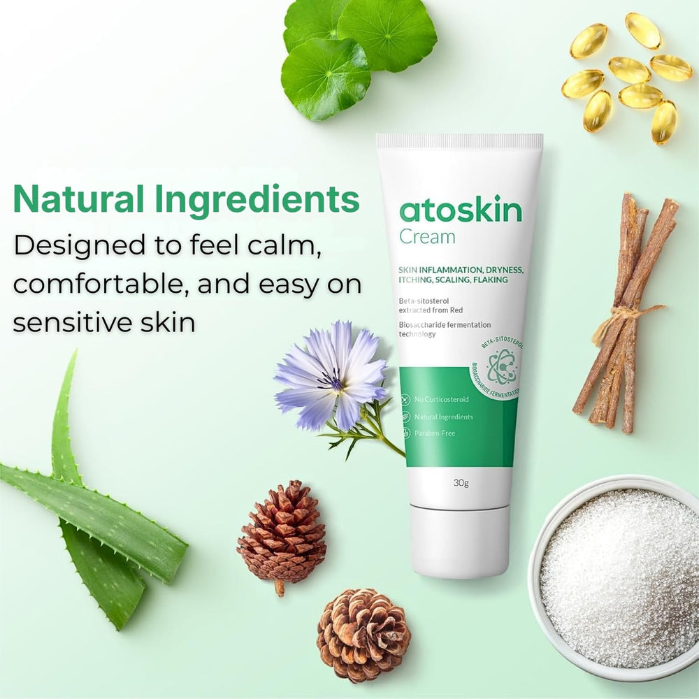 HVSun Atoskin Cream biosaccharide gum-1 ingredient supports soothing skin