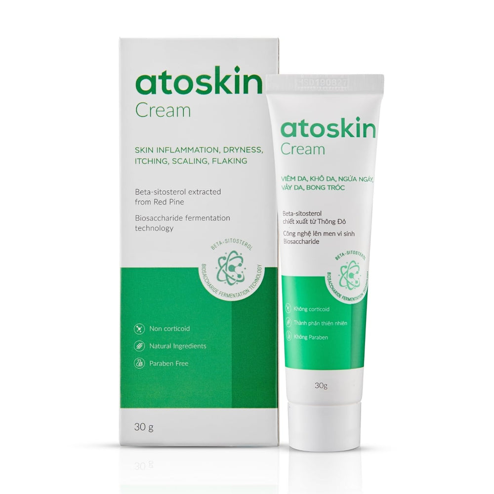 HVSun Atoskin eczema cream jar suitable for sensitive skin.