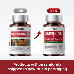 HiWell Berberine Cinnamon serving idea with cup shows daily routine integration.