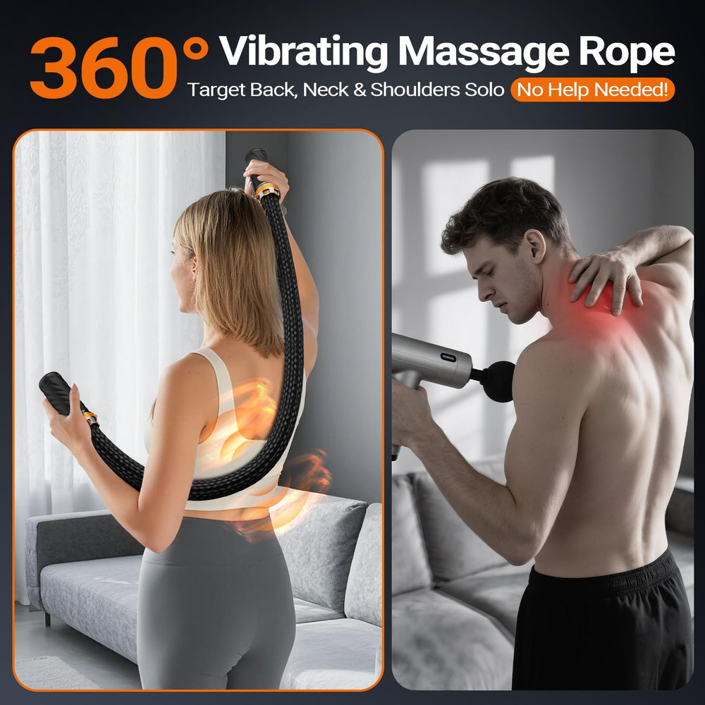HYAKO S1 ergonomic bike grips support steady, two-handed pressure during deep tissue work.