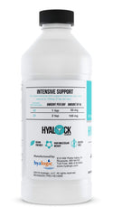 Close-up of the odorless HA liquid splash for easy daily intake.